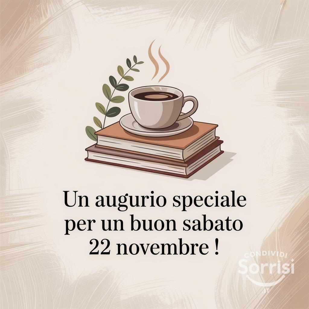 Un augurio speciale per un buon sabato 22 novembre !