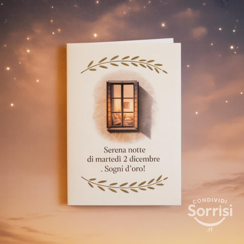 Serena Notte, Martedì 2 Dicembre 2025!