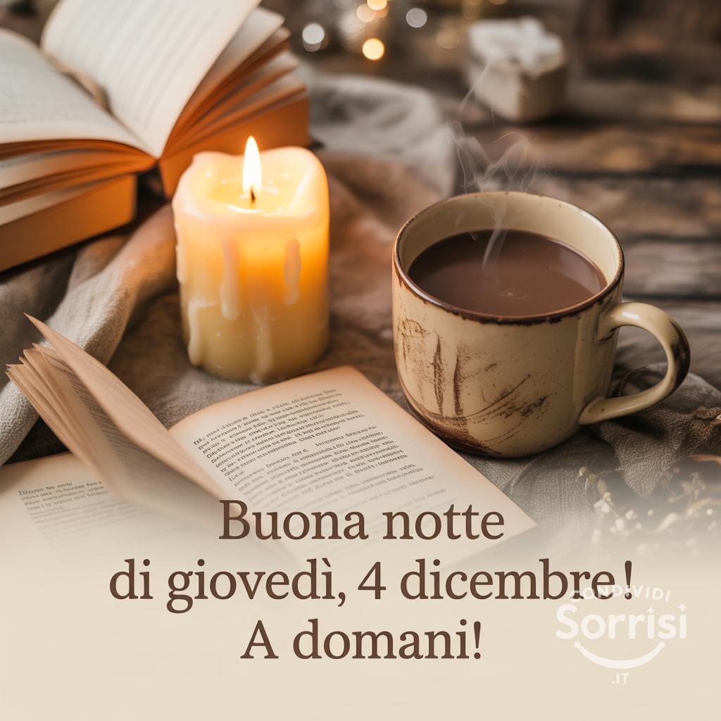 Buona notte di giovedì, 4 dicembre ! A domani!