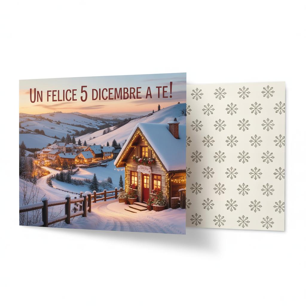 Un felice 5 dicembre  a te!