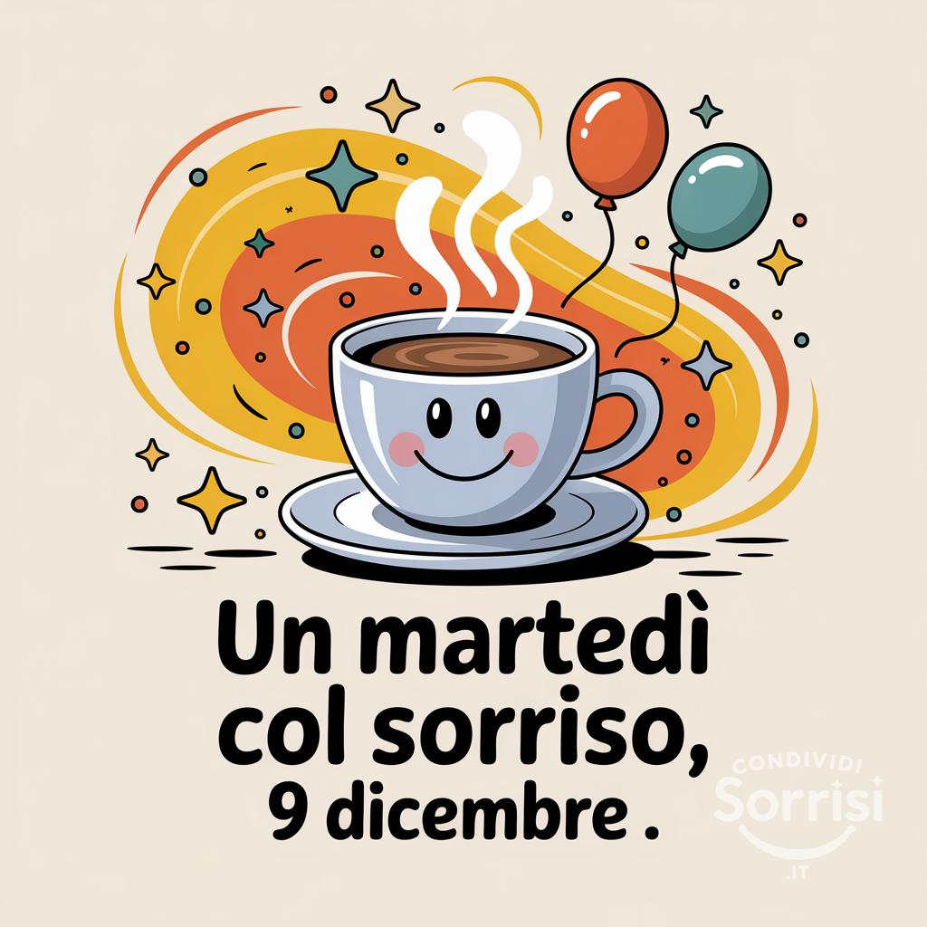 Un martedì col sorriso, 9 dicembre .