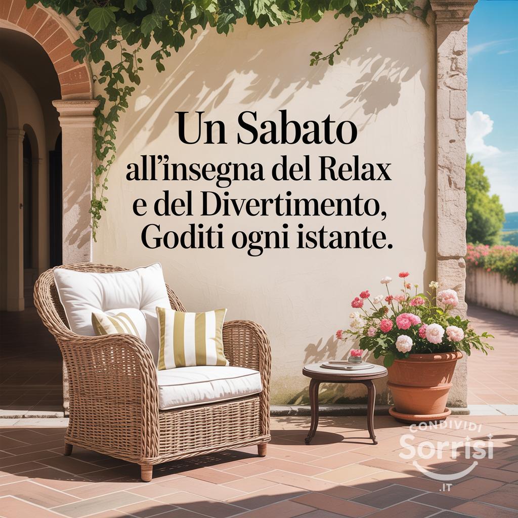 Un sabato all'insegna del relax e del divertimento, goditi ogni istante