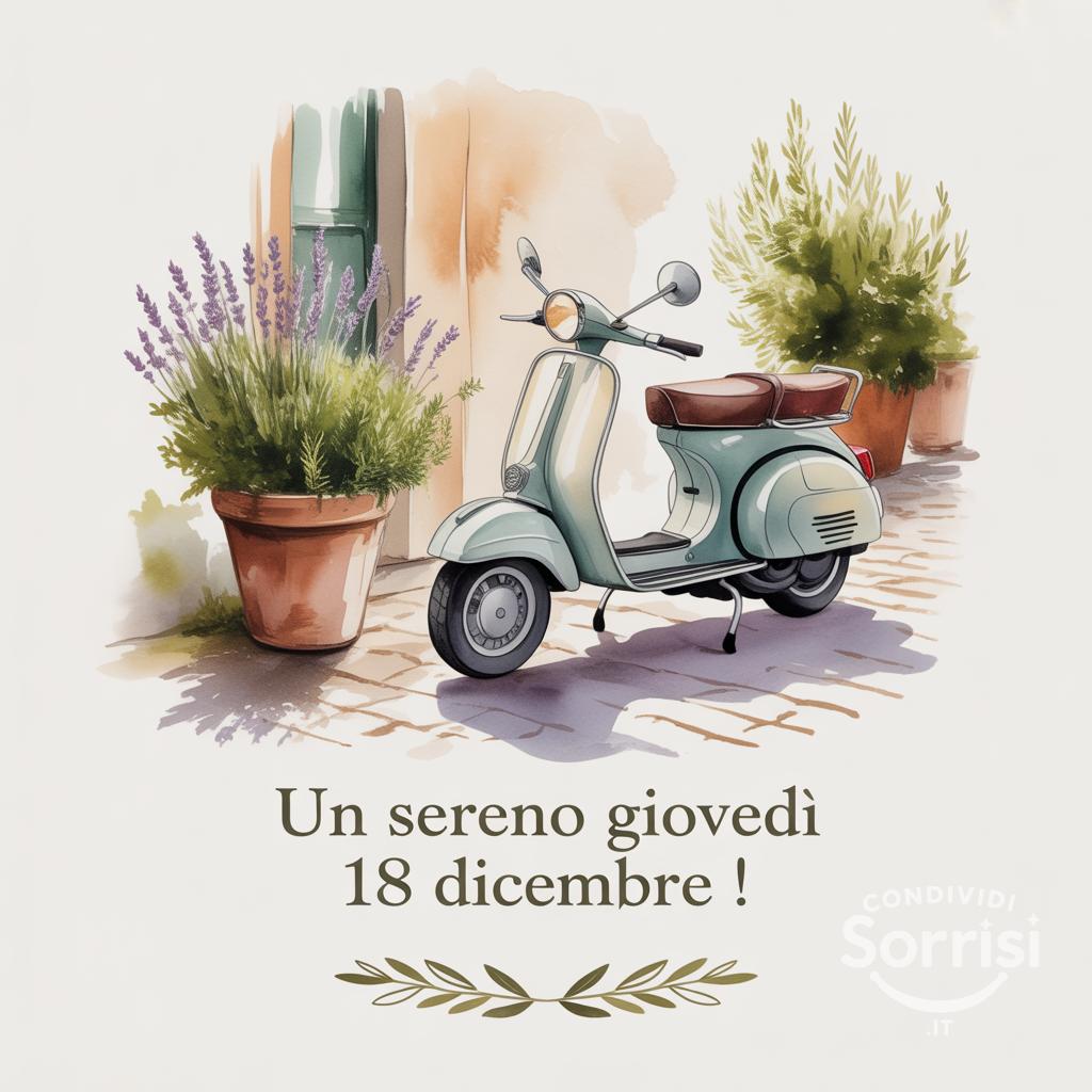 Un sereno giovedì 18 dicembre !