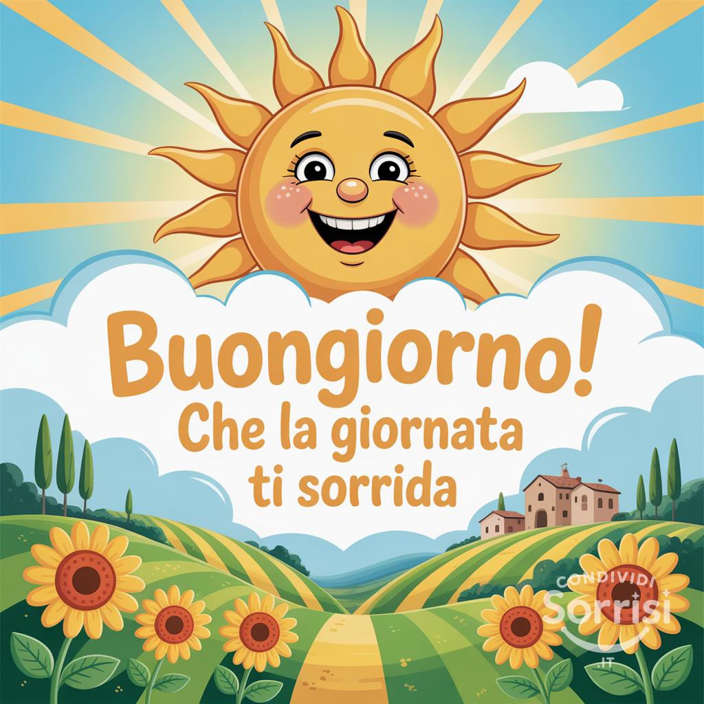 Buongiorno! Che la giornata ti sorrida