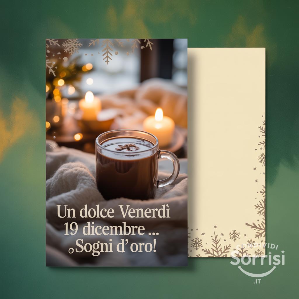 Un dolce venerdì 19 dicembre ... sogni d'oro!