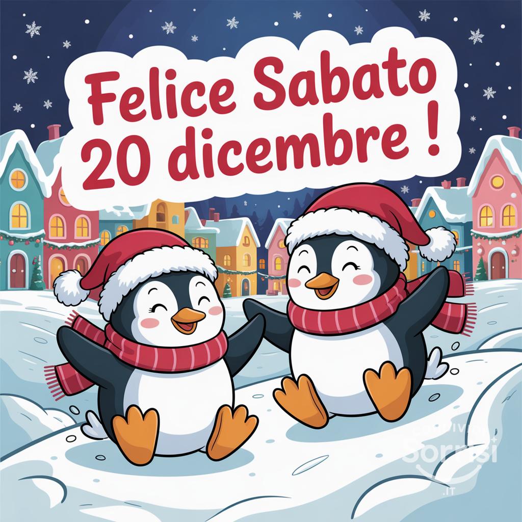 Felice sabato 20 dicembre !