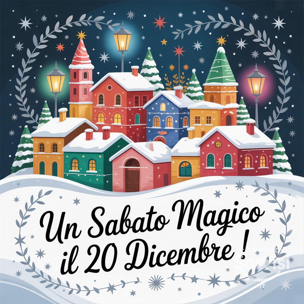 Un sabato magico il 20 dicembre !