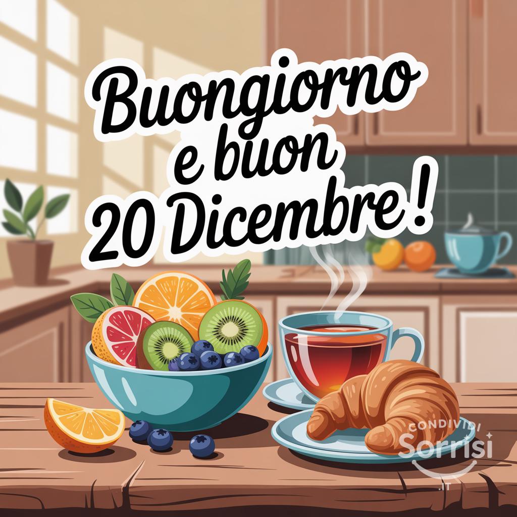 Buongiorno e buon 20 dicembre !