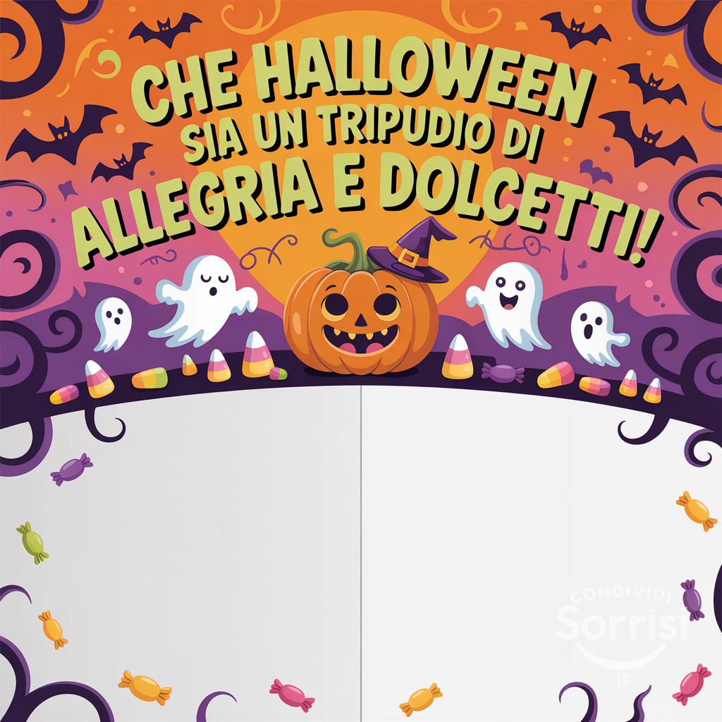 Che Halloween sia un tripudio di allegria e dolcetti!