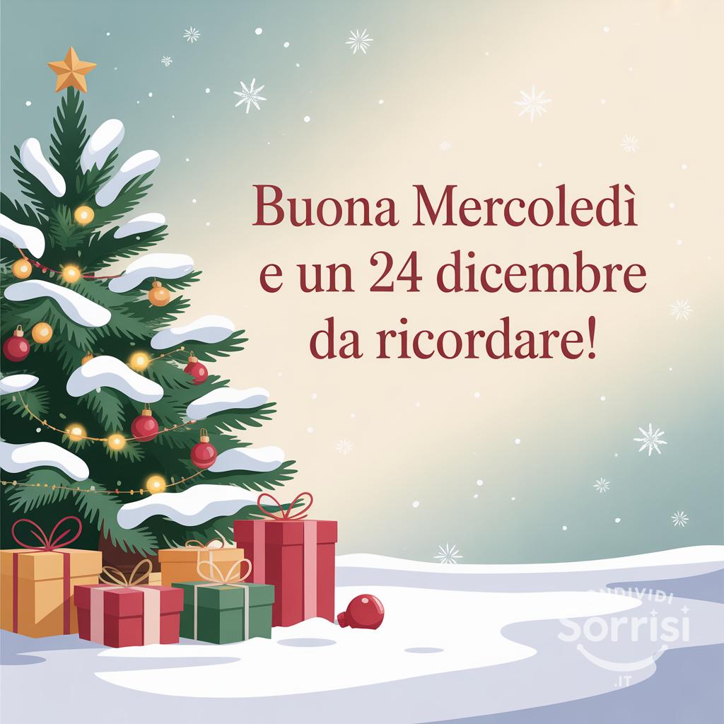 Buona mercoledì e un 24 dicembre da ricordare!