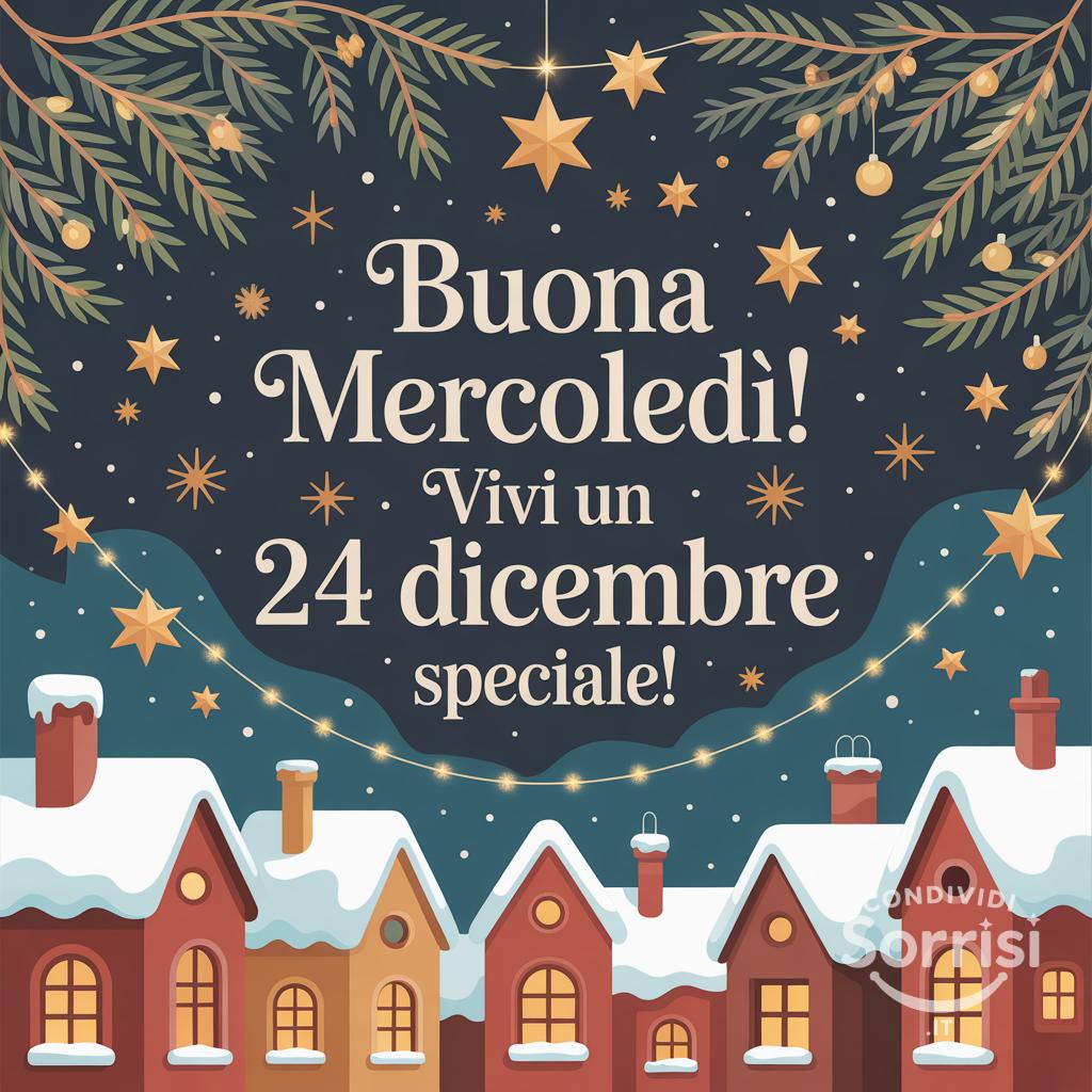 Buona mercoledì! Vivi un 24 dicembre speciale!