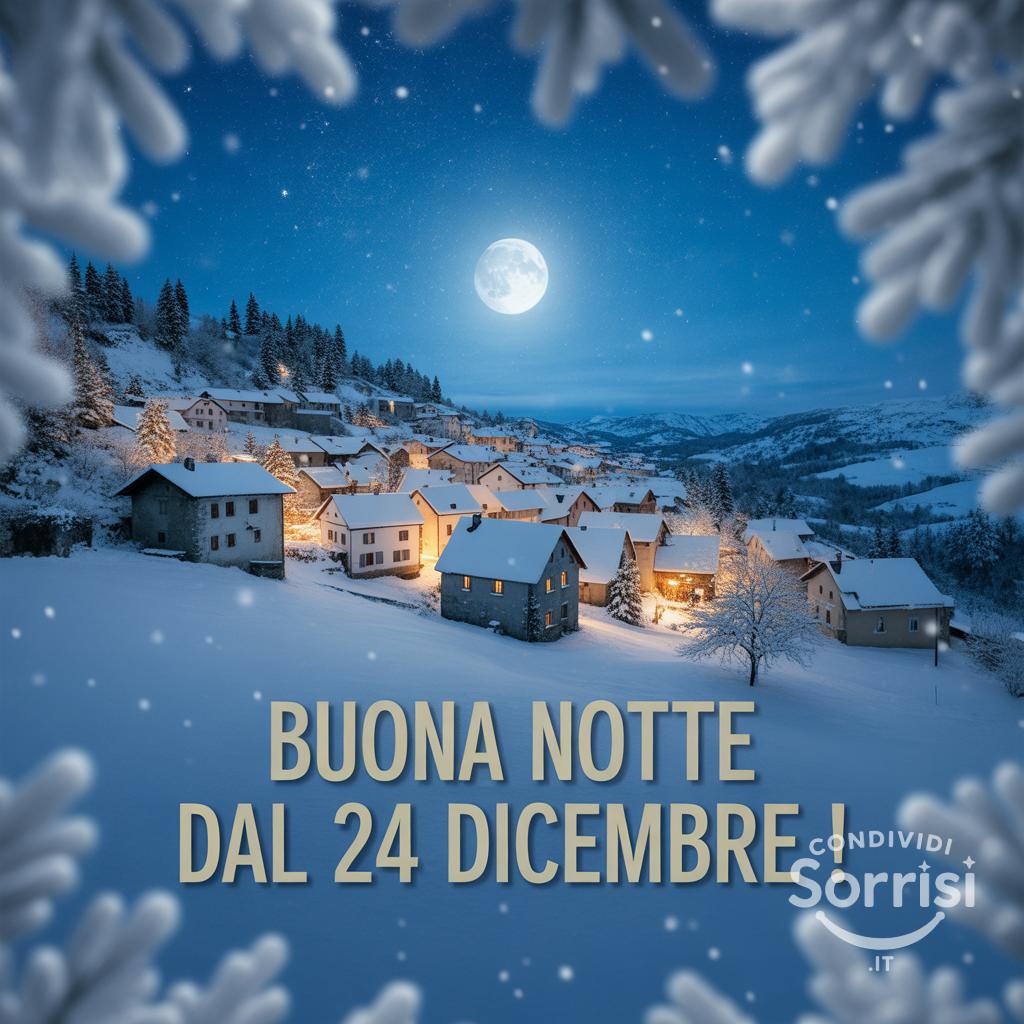 Buona notte dal 24 dicembre !
