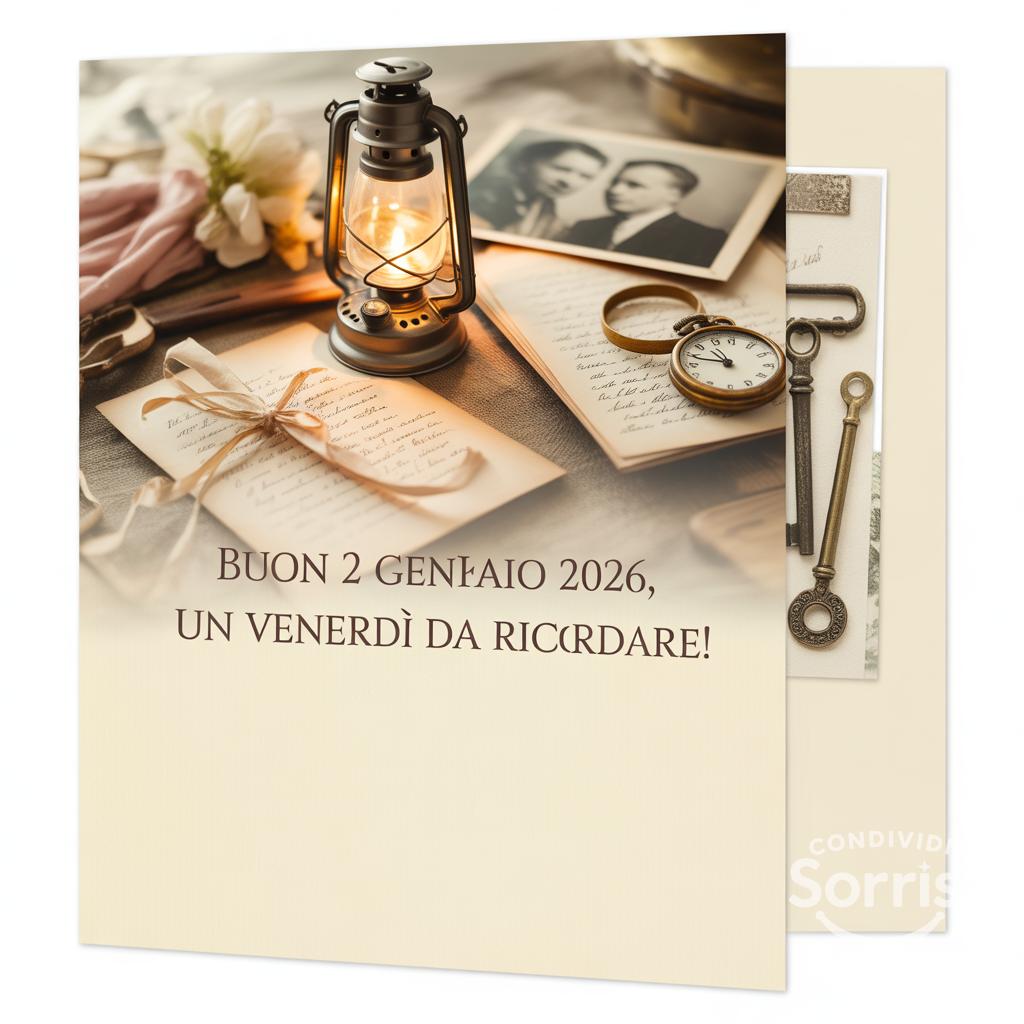 Buon 2 gennaio 2026, un venerdì da ricordare!