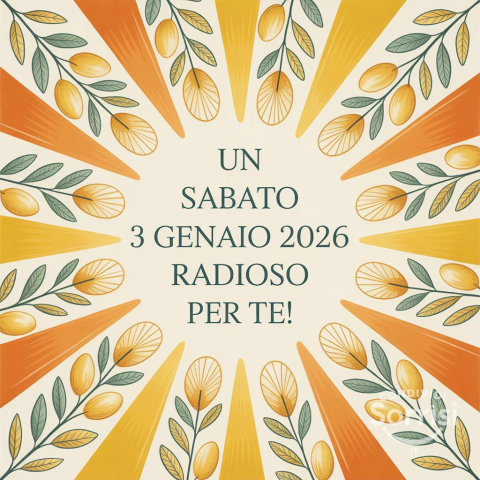 Buongiorno e Buona Sabato! Un'Analisi del 3 Gennaio 2026