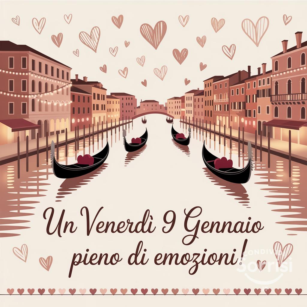 Un venerdì 9 gennaio  pieno di emozioni!