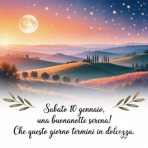 Serena Buonanotte e Felice Sabato: 10 Gennaio 2026