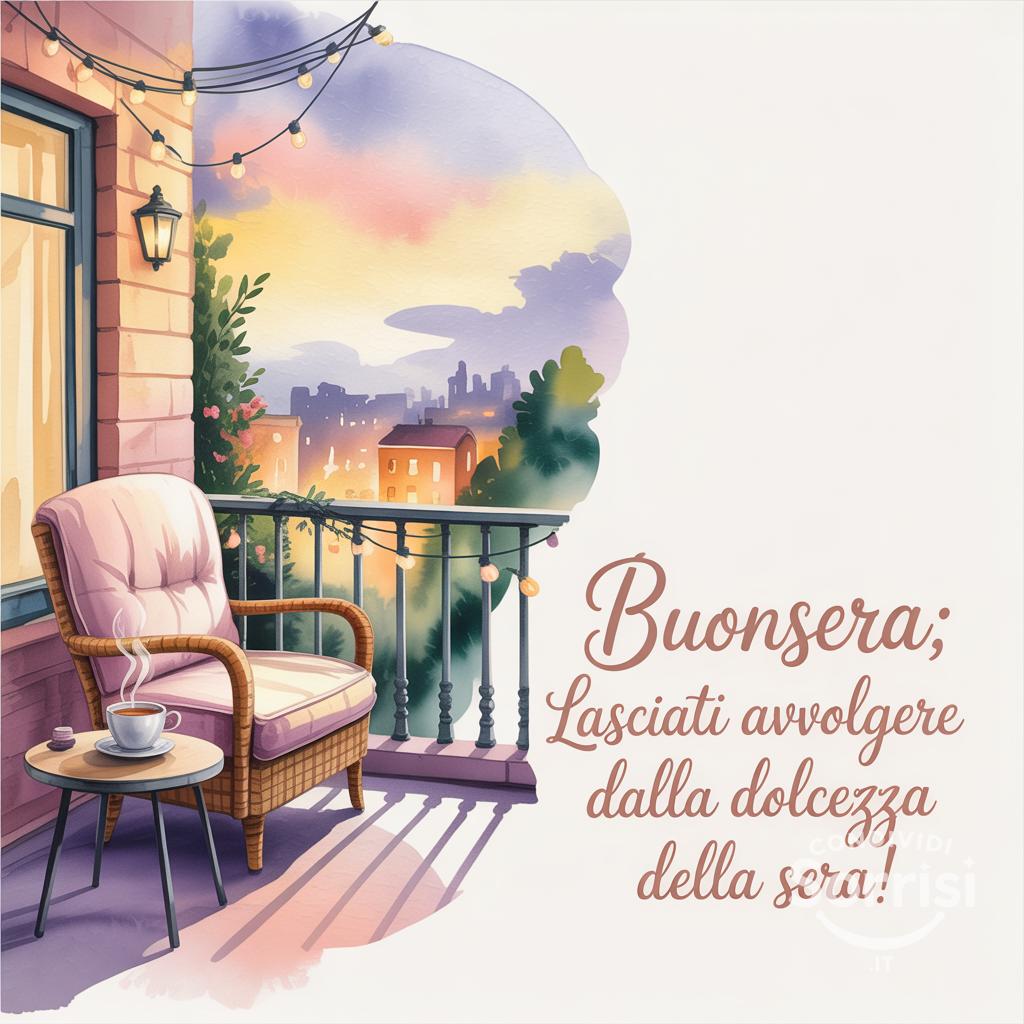 Buonsera: Lasciati avvolgere dalla dolcezza della sera!