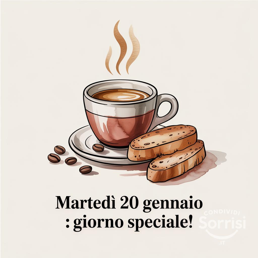 Martedì 20 gennaio : giorno speciale!