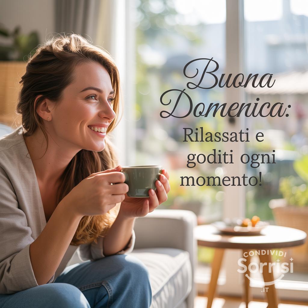 Buona domenica: Rilassati e goditi ogni momento!