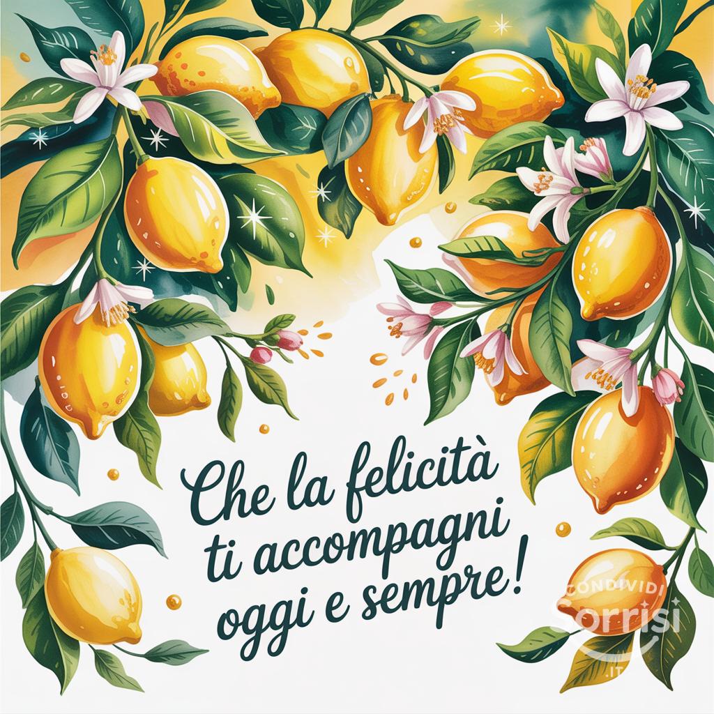 Che la felicità ti accompagni oggi e sempre!
