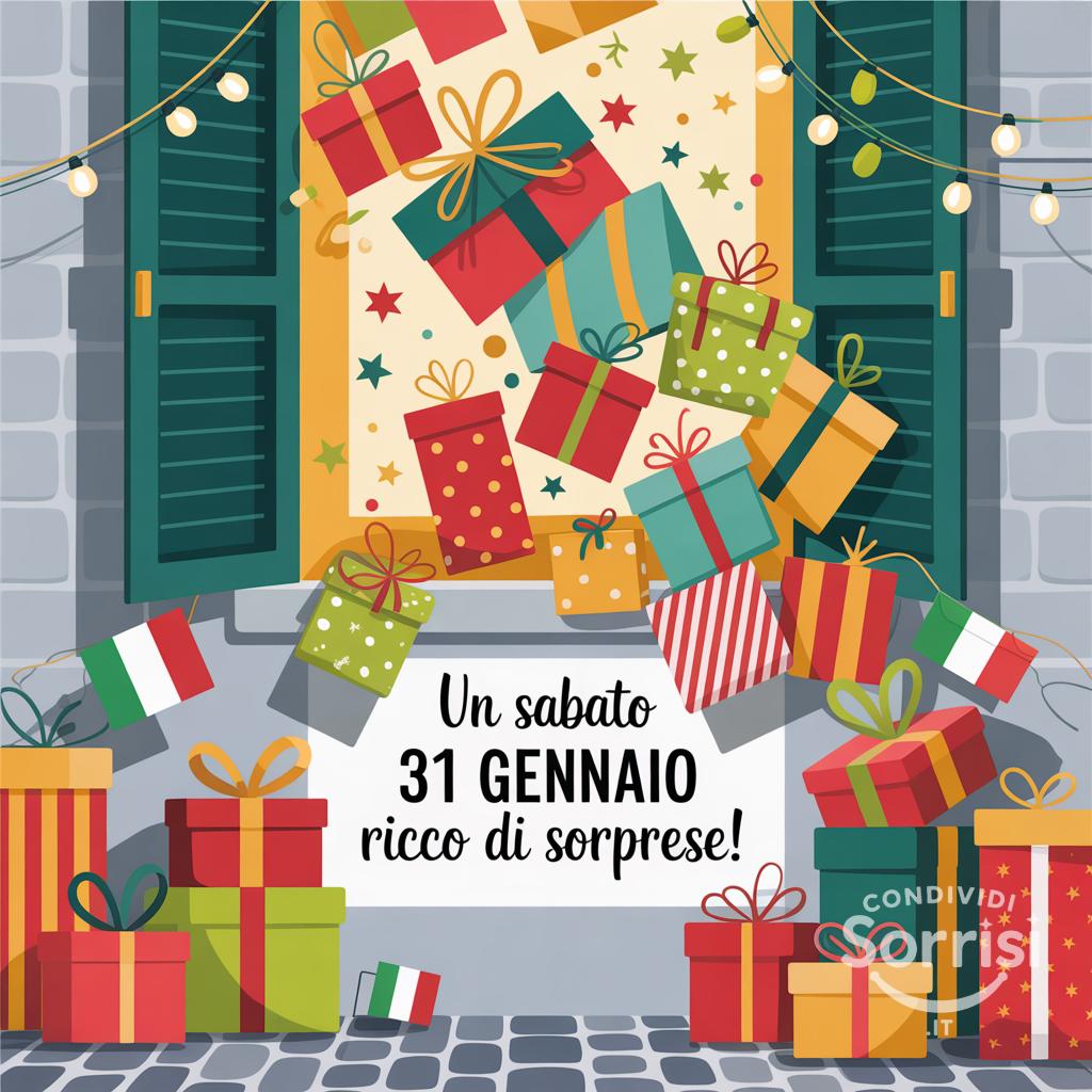 Un sabato 31 gennaio ricco di sorprese!