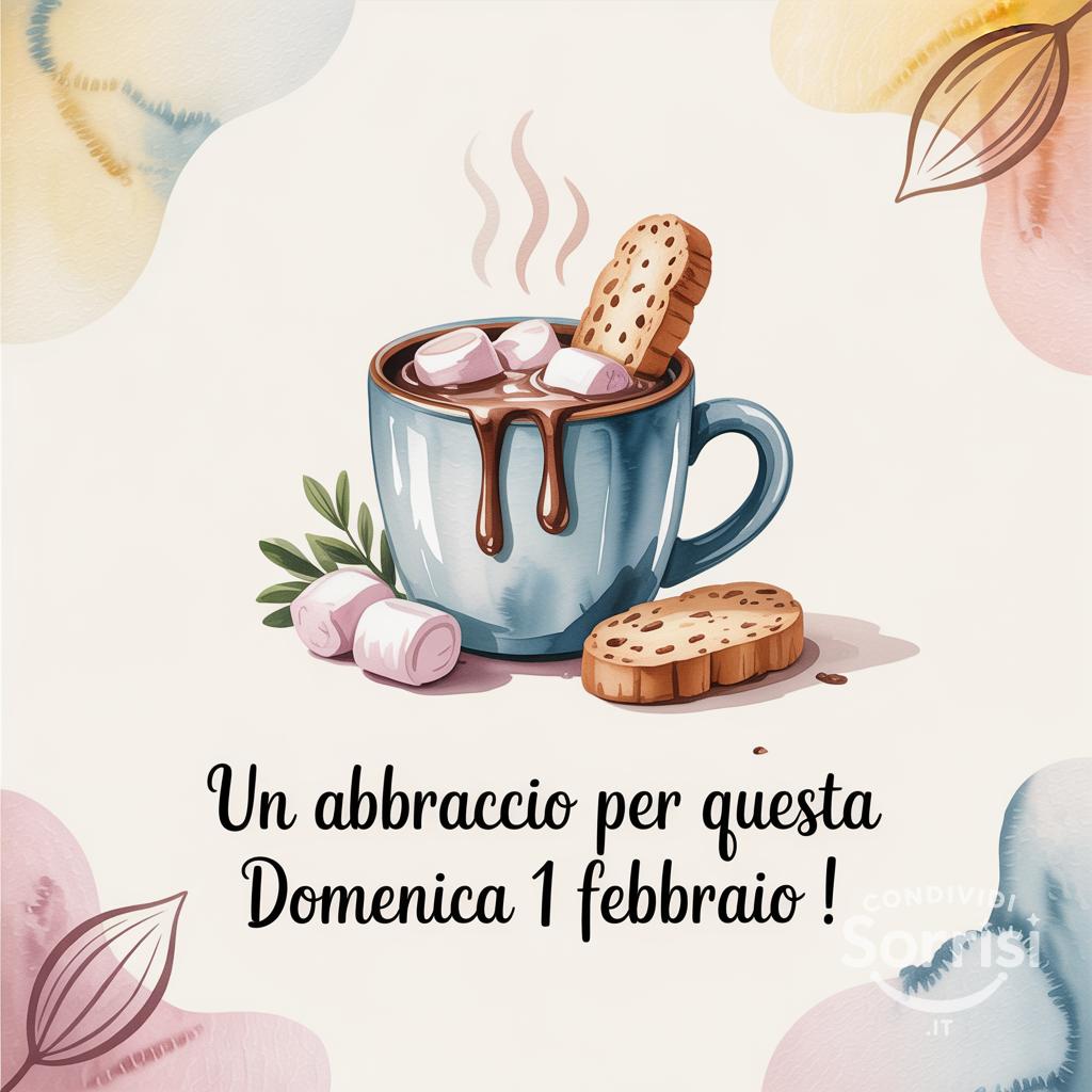 Un abbraccio per questa domenica 1 febbraio !