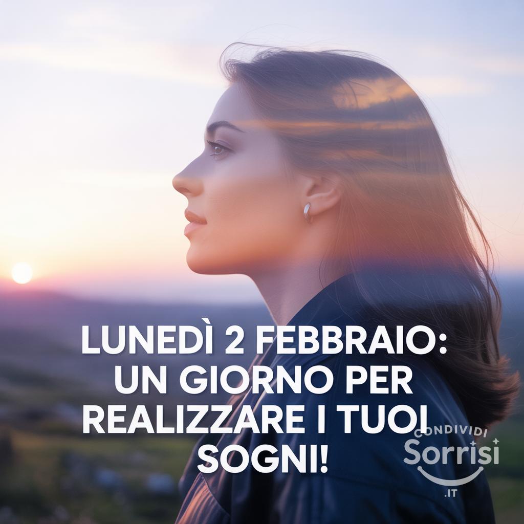 Lunedì 2 febbraio : un giorno per realizzare i tuoi sogni!