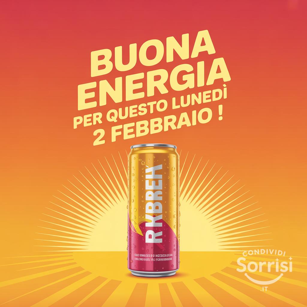 Buona energia per questo lunedì 2 febbraio !