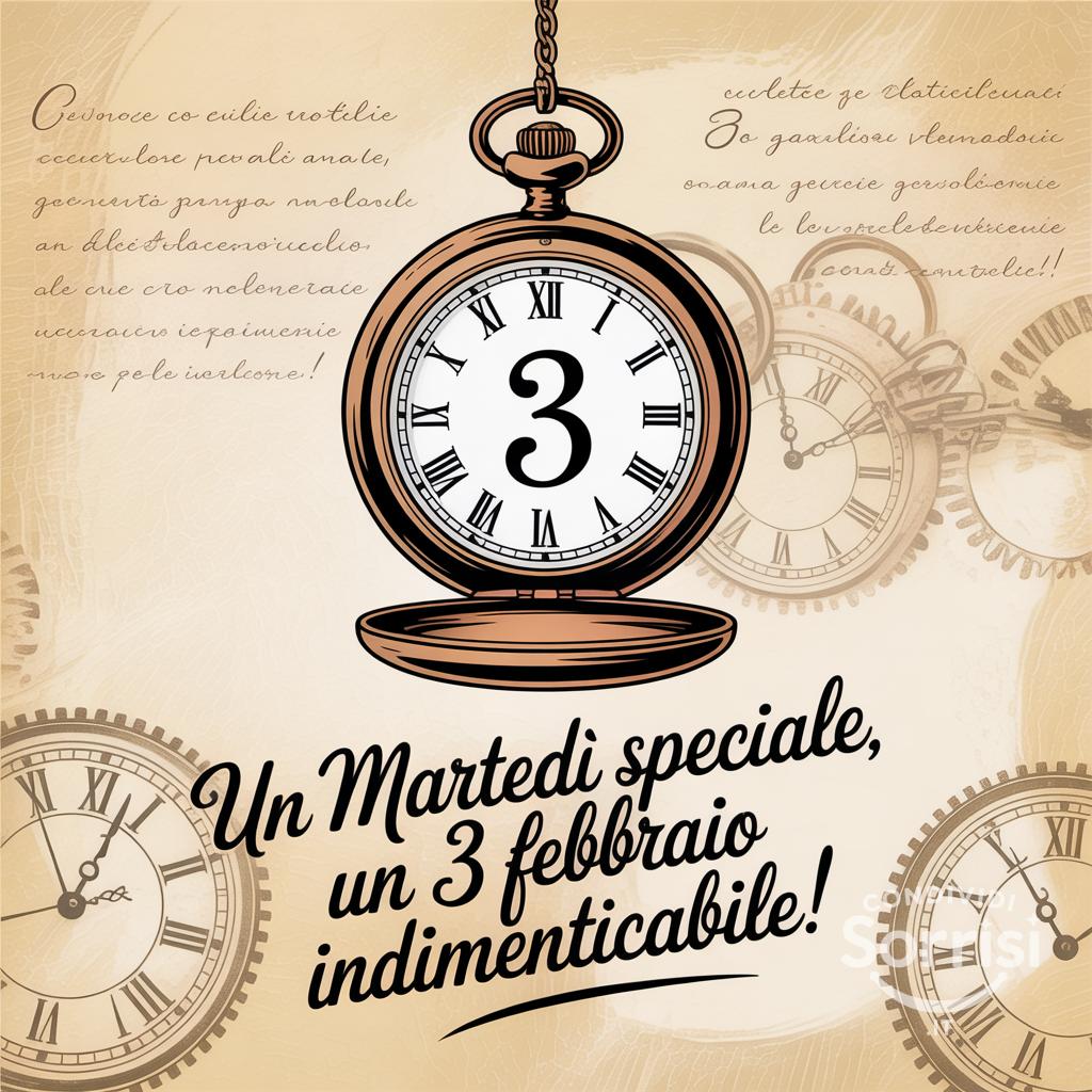 Un martedì speciale, un 3 febbraio indimenticabile!