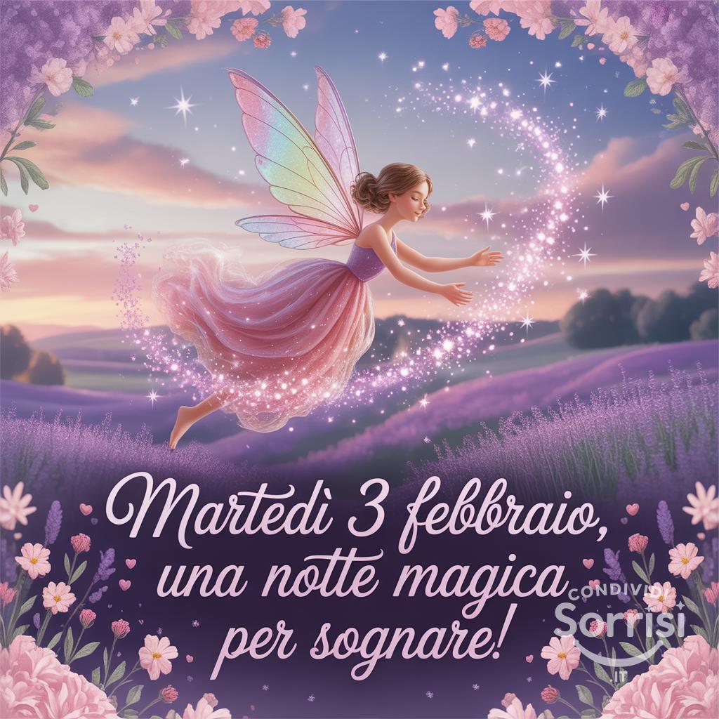 Martedì 3 febbraio , una notte magica per sognare!