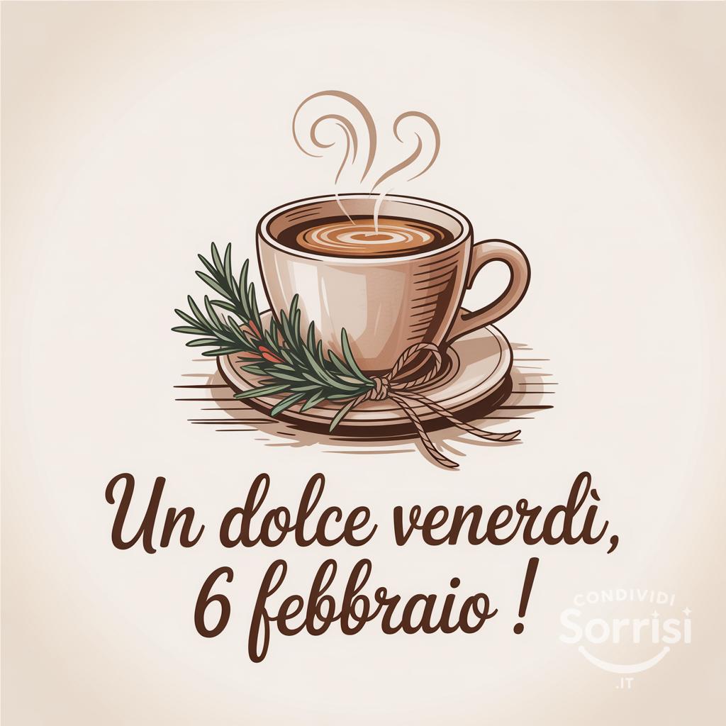 Un dolce venerdì 6 febbraio !