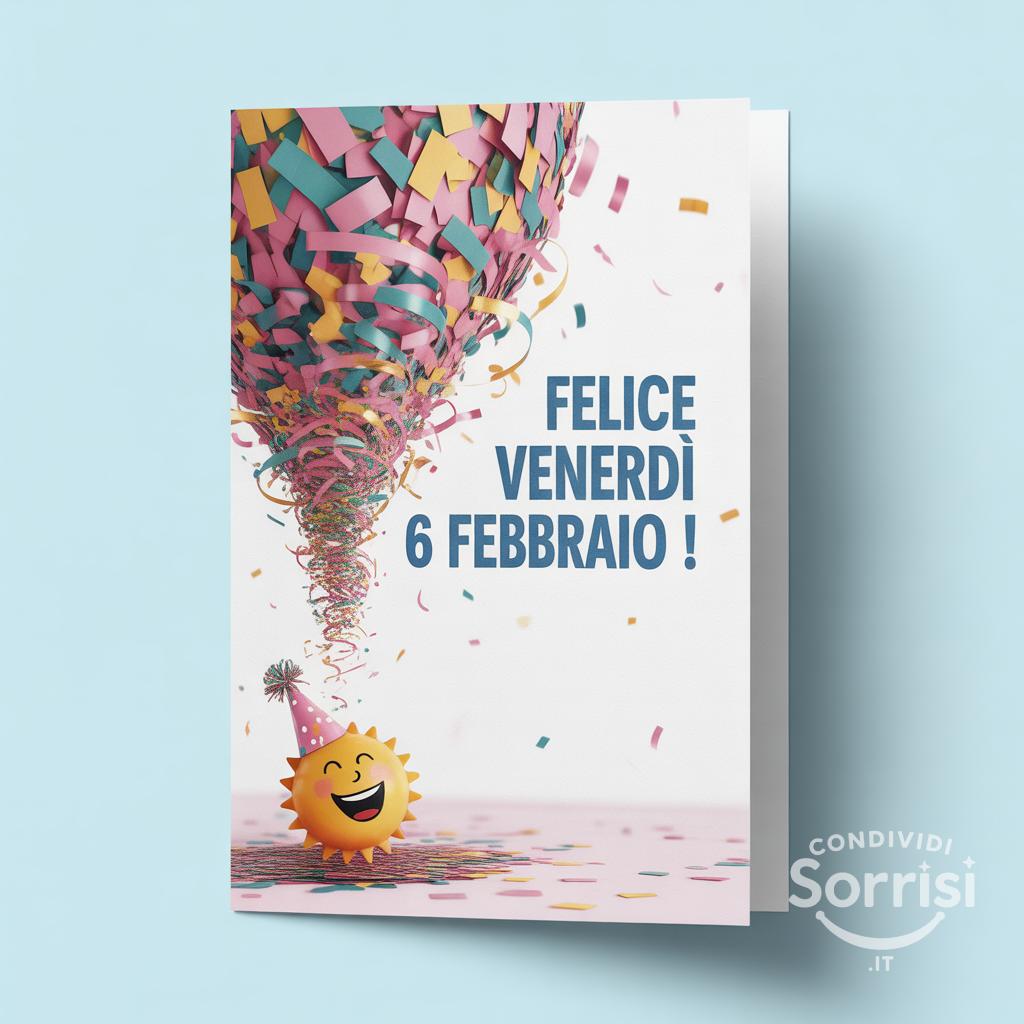 Felice venerdì 6 febbraio !