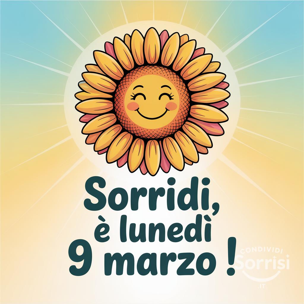 Sorridi, è lunedì 9 marzo !