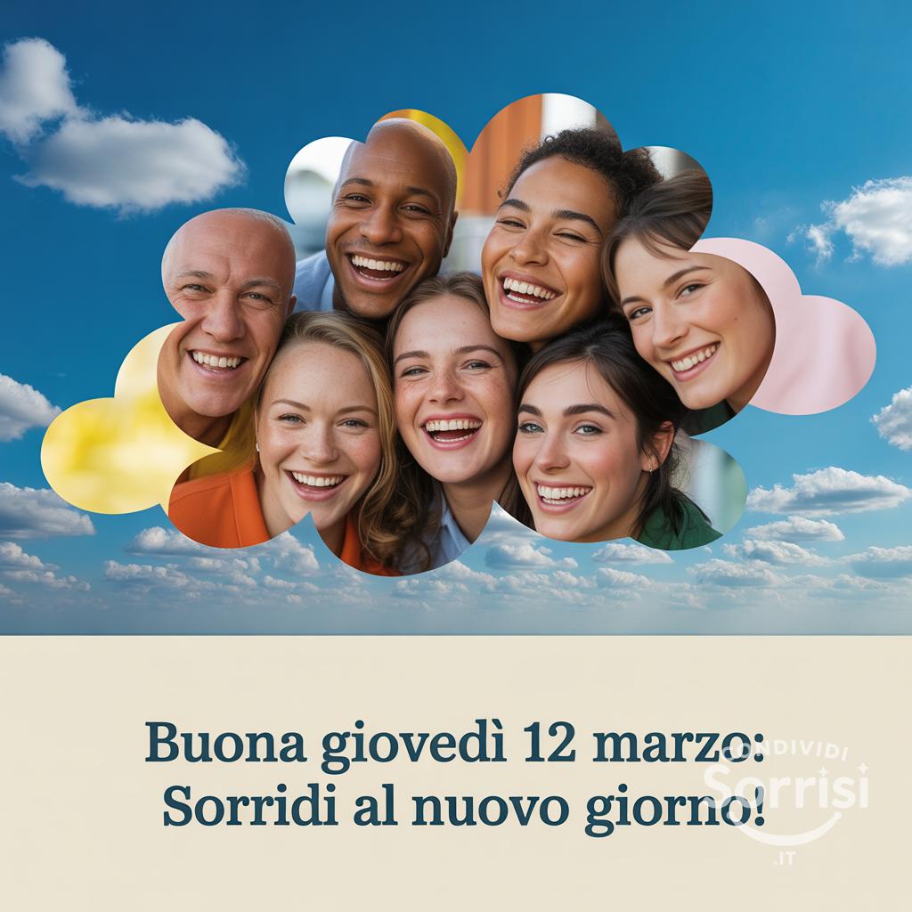 Buona Giovedì 12 Marzo: Sorridi al nuovo giorno!
