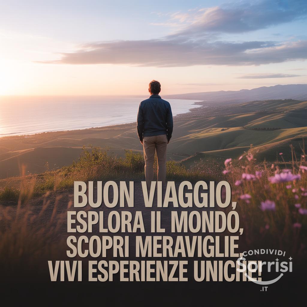 Buon Viaggio, esplora il mondo, scopri meraviglie, vivi esperienze uniche!