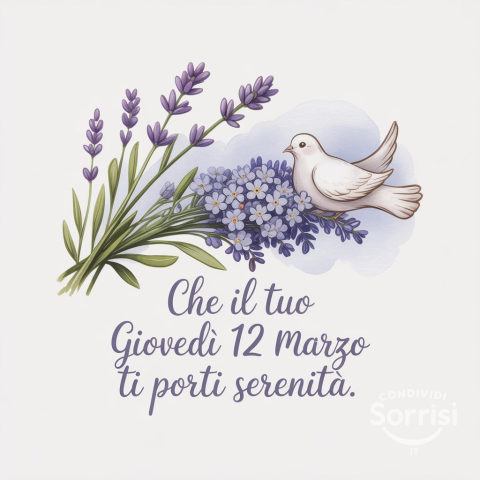 Buonanotte e sogni d'oro per questo Giovedì 12 Marzo 2026!