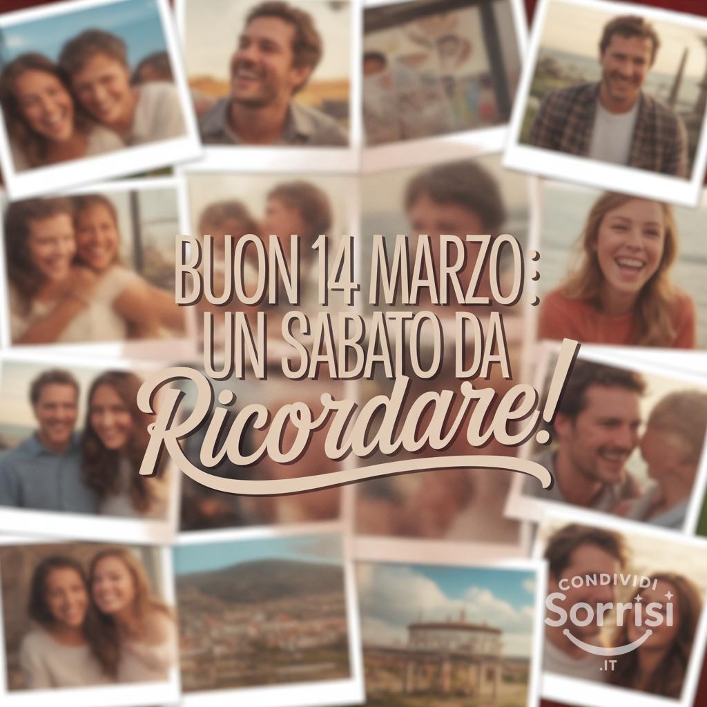 Buon 14 Marzo : un sabato da ricordare!