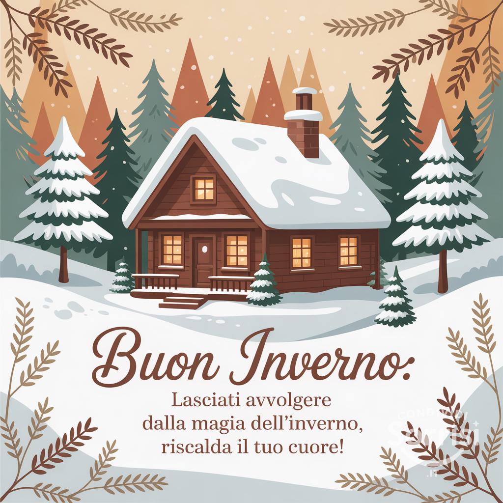 Buon Inverno: Lasciati avvolgere dalla magia dell'inverno, riscalda il tuo cuore!
