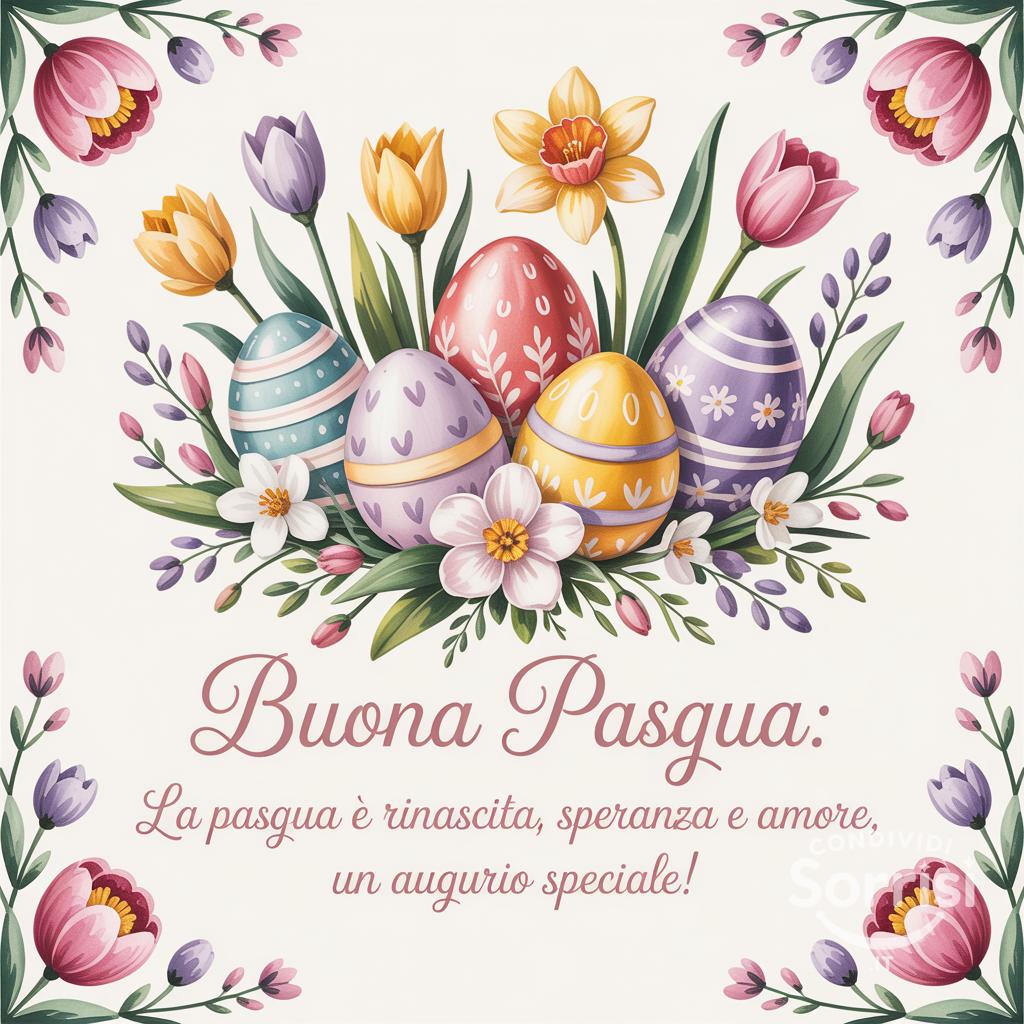 Buona Pasqua: La Pasqua è rinascita, speranza e amore, un augurio speciale!