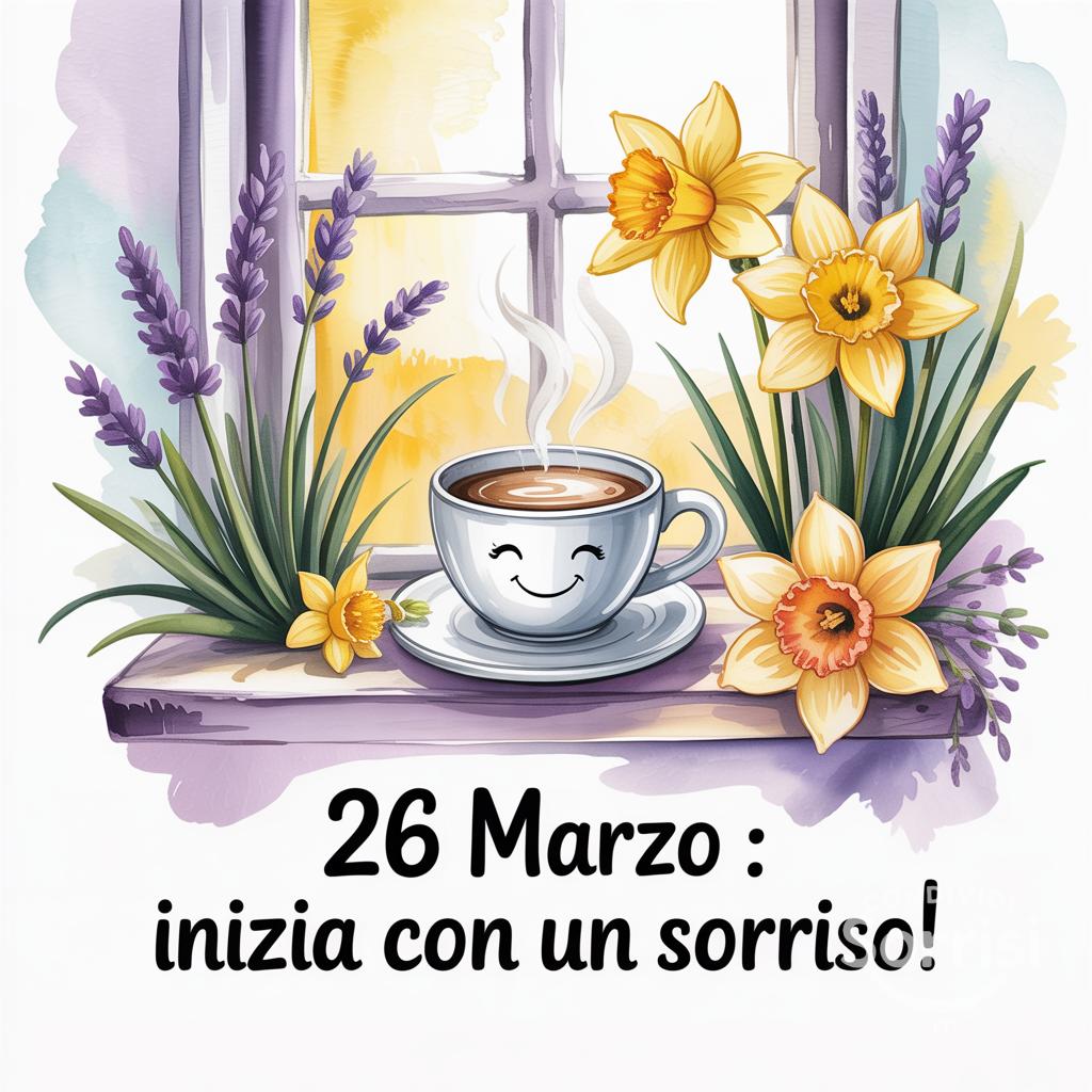 26 Marzo : inizia con un sorriso!