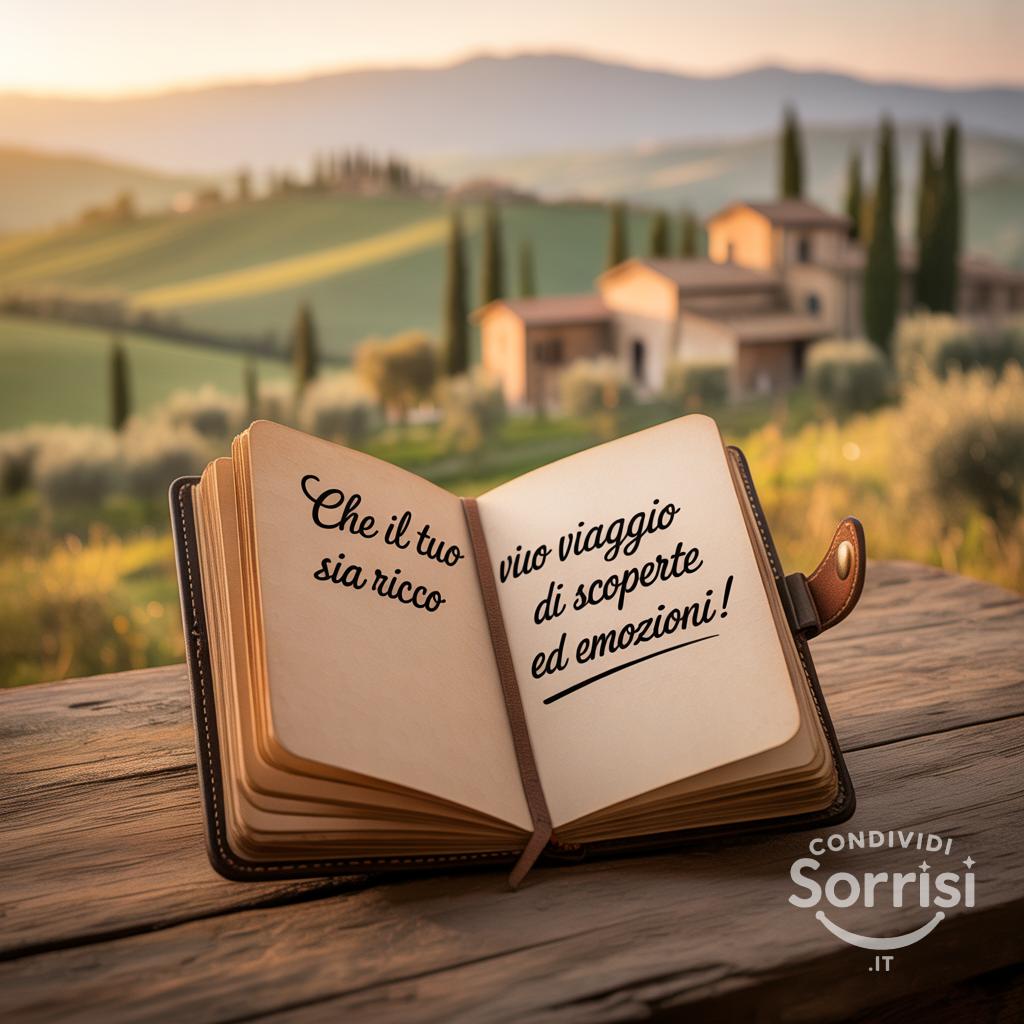 Che il tuo viaggio sia ricco di scoperte ed emozioni!