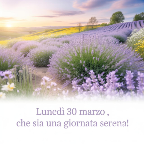 Buonanotte e un Sereno Riposo per Lunedì 30 Marzo 2026!