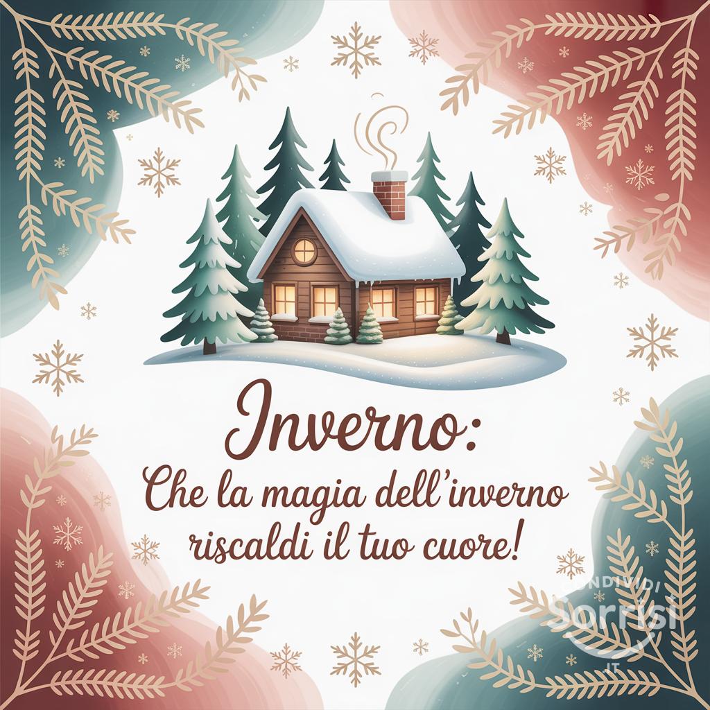 Inverno: Che la magia dell'inverno riscaldi il tuo cuore!