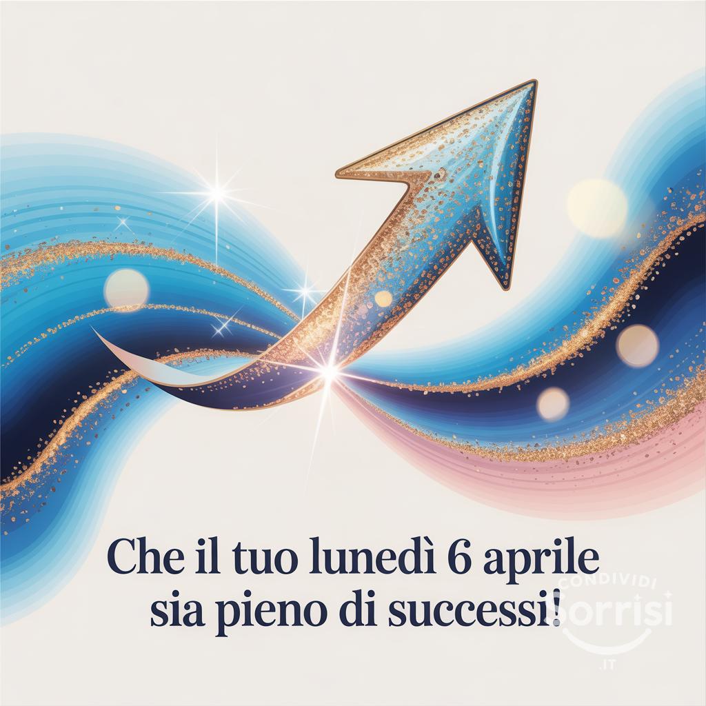 Che il tuo lunedì 6 aprile  sia pieno di successi!