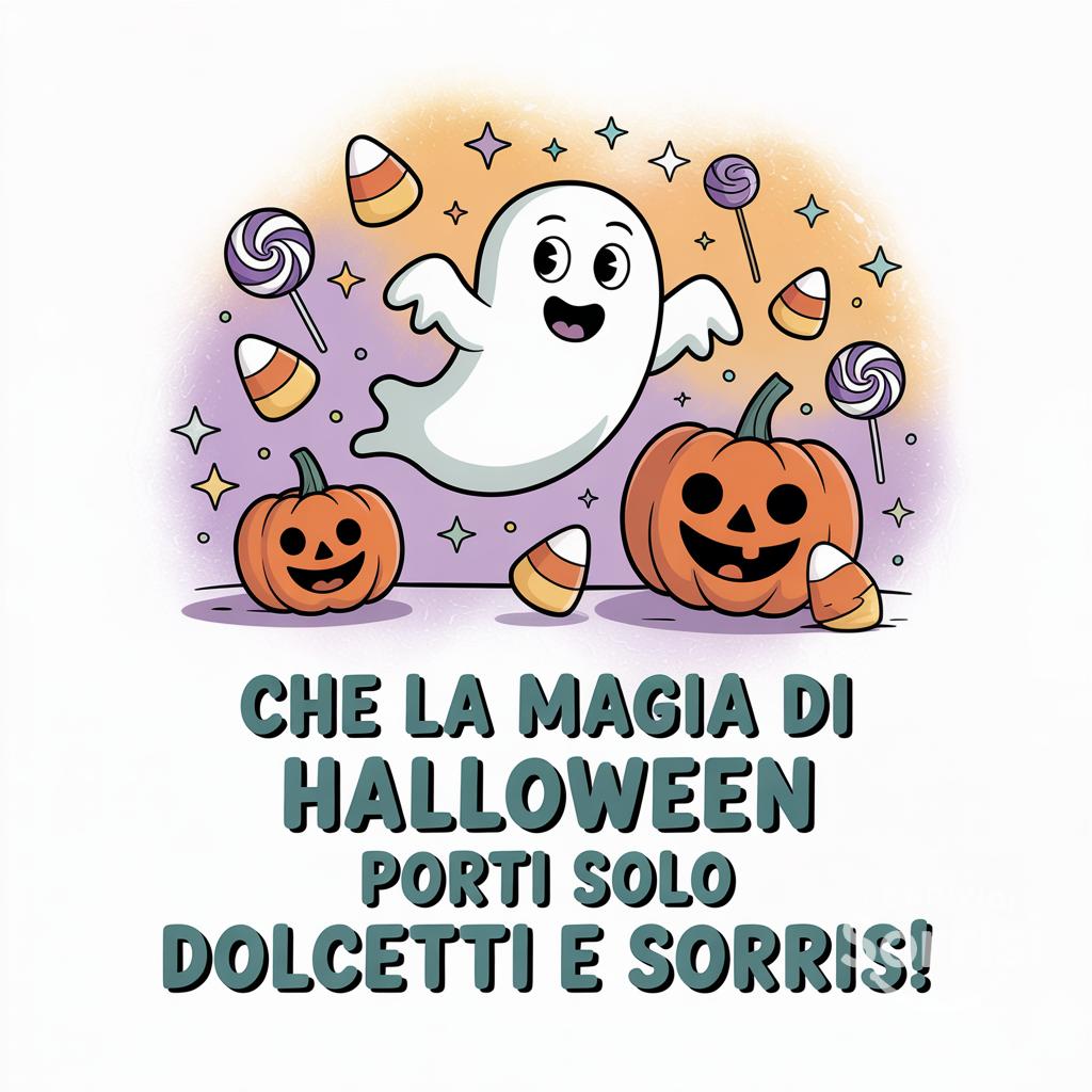 Che la magia di Halloween porti solo dolcetti e sorrisi!