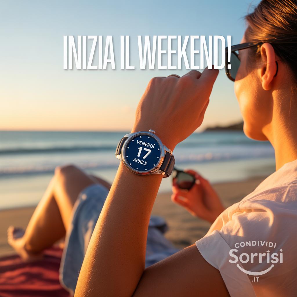 Venerdì 17 Aprile: Inizia il Weekend!