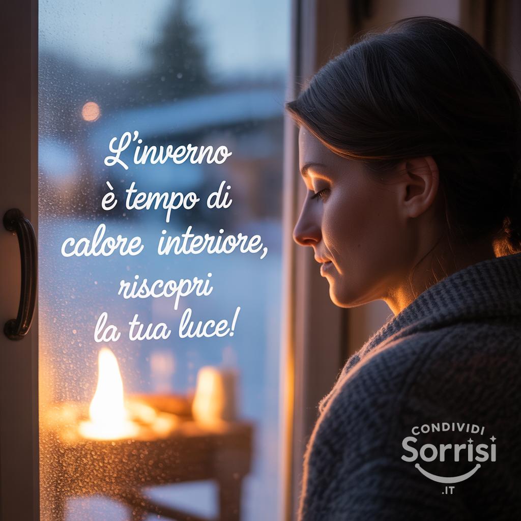 L'inverno è tempo di calore interiore, riscopri la tua luce!