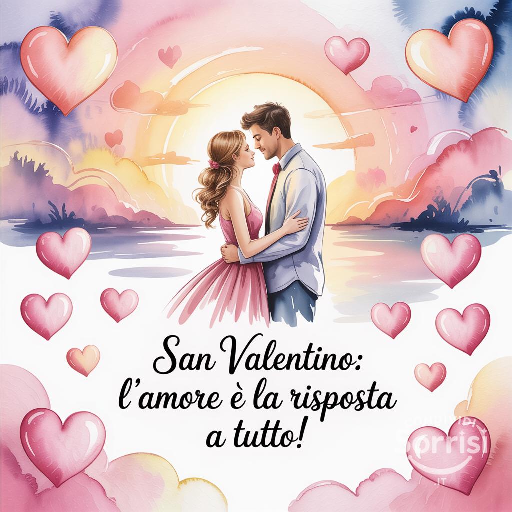 San Valentino: l'amore è la risposta a tutto!