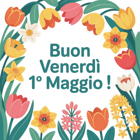 Buongiorno e Buon Venerdì 1 Maggio 2026: Un Saluto Speciale per una Giornata di Festa