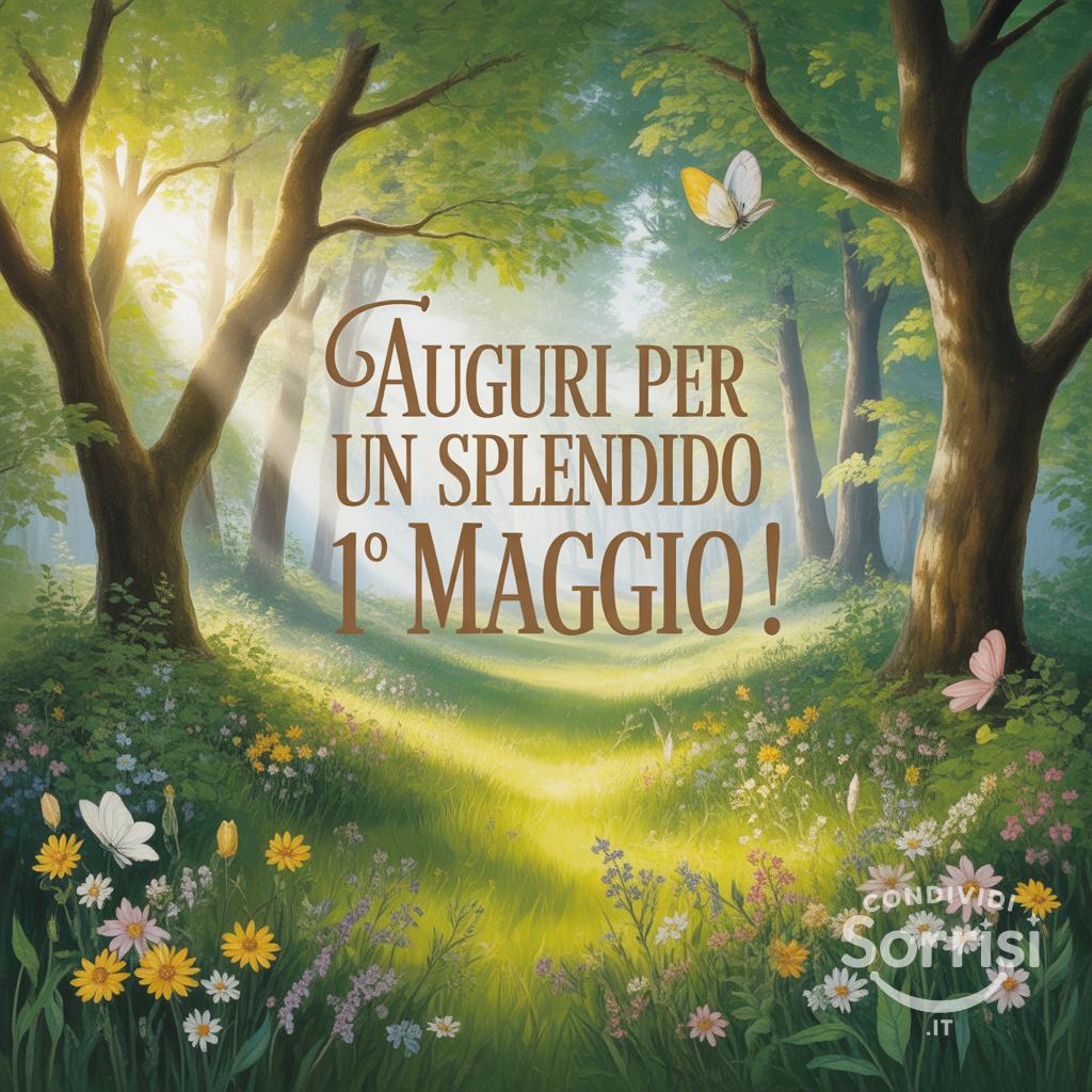 Auguri per un splendido 1° Maggio !